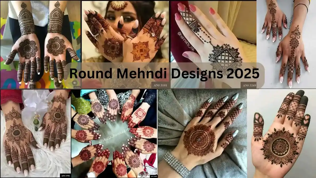 Round Mehndi Design