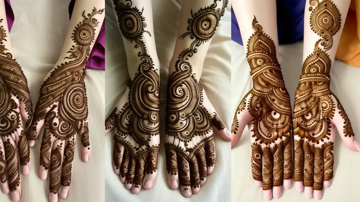 Pakistani Arabic Mehndi Design