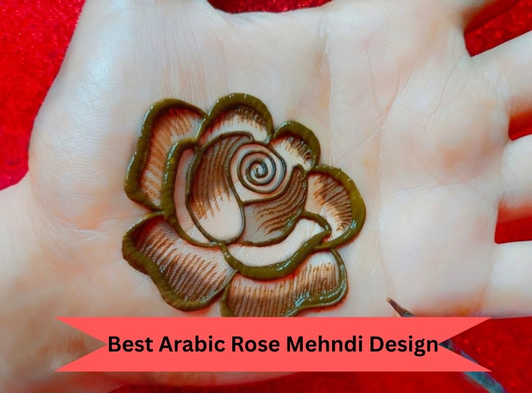 Arabic Rose Mehndi Design