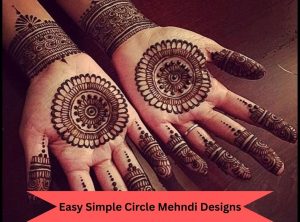 Easy Simple Circle Mehndi Designs