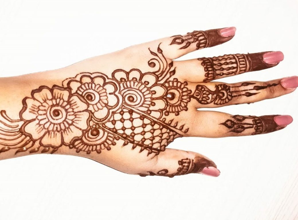 Mehndi Design Back Hand