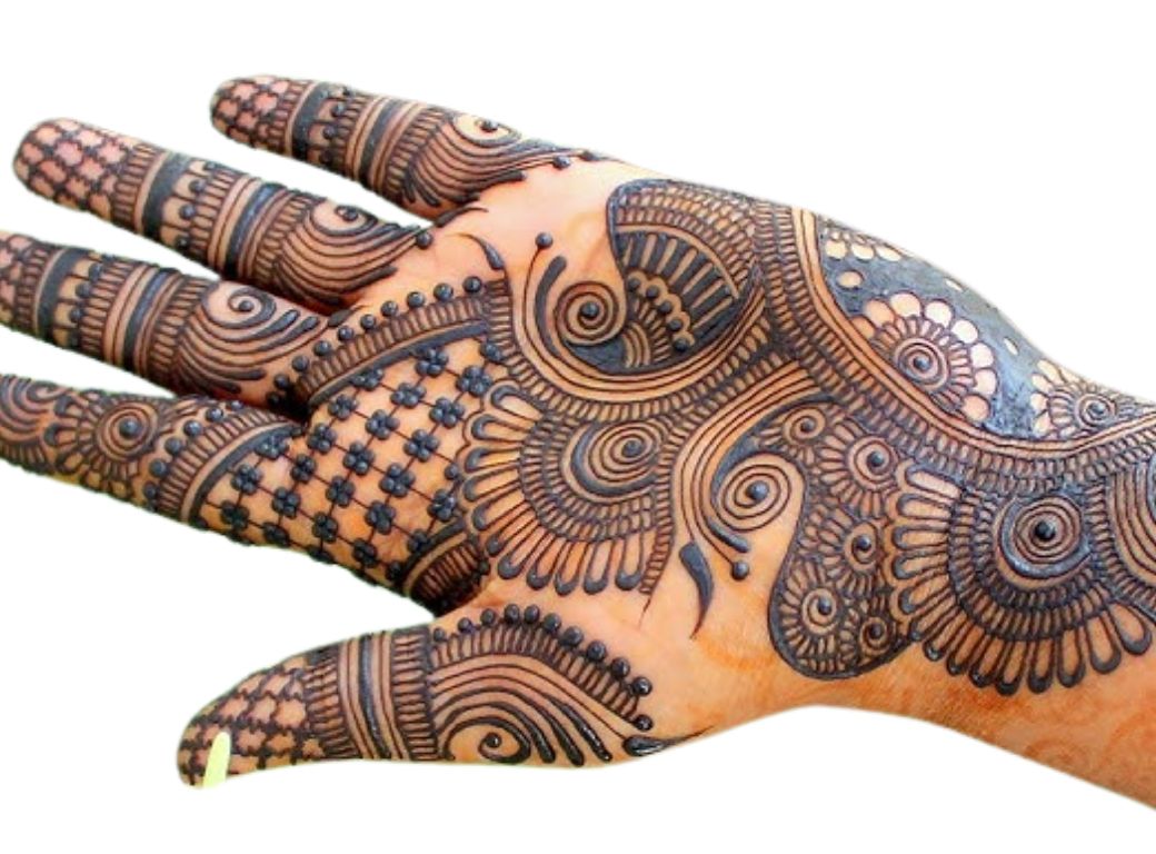 Arabic Royal Front Hand Mehndi