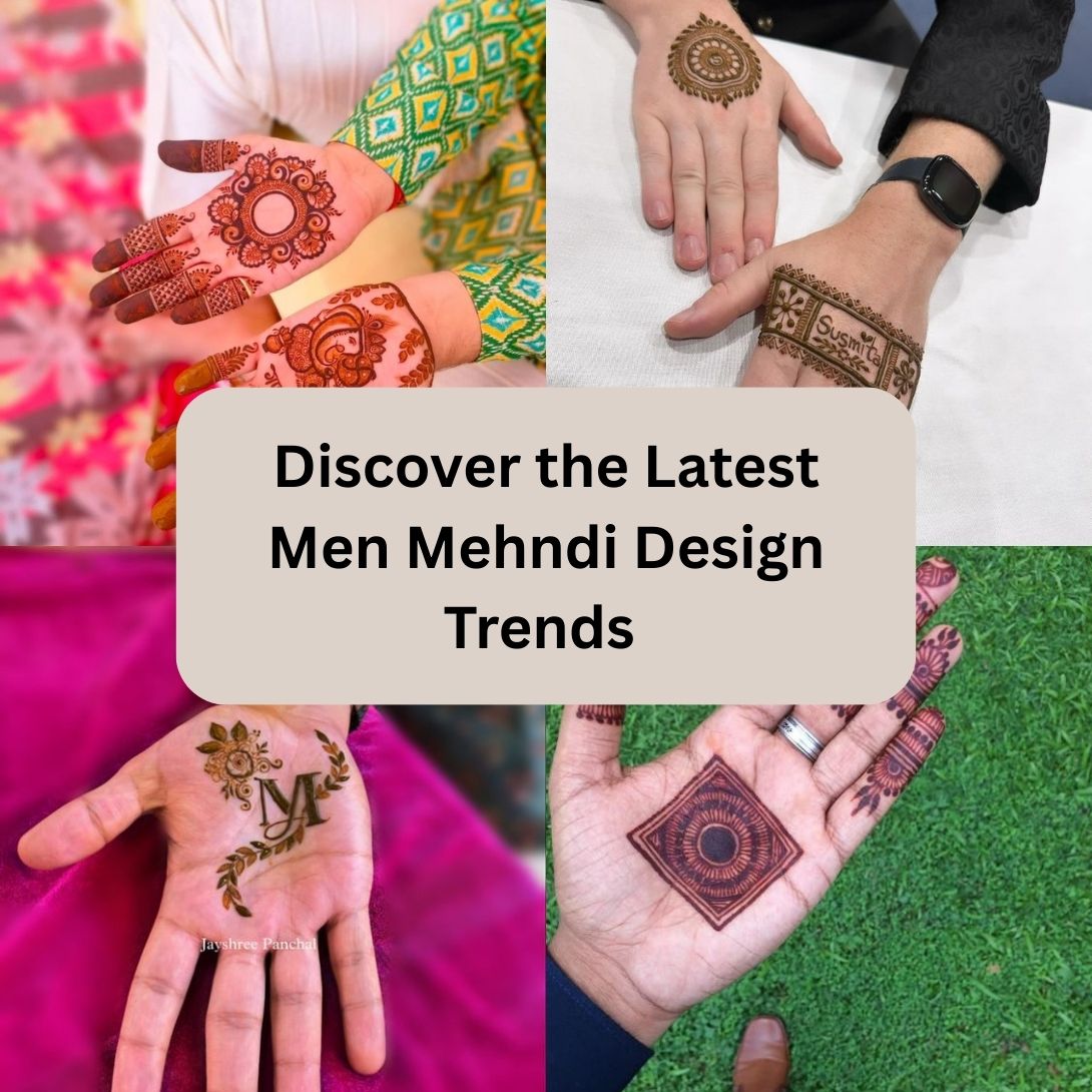 Discover The Latest Men Mehndi Design Trends