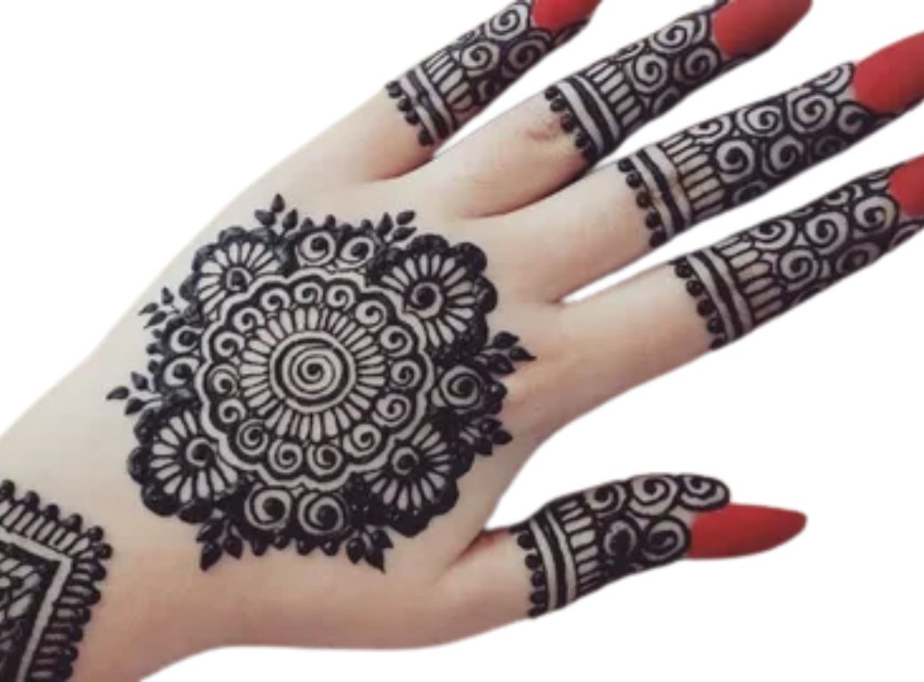 Floral Mehndi