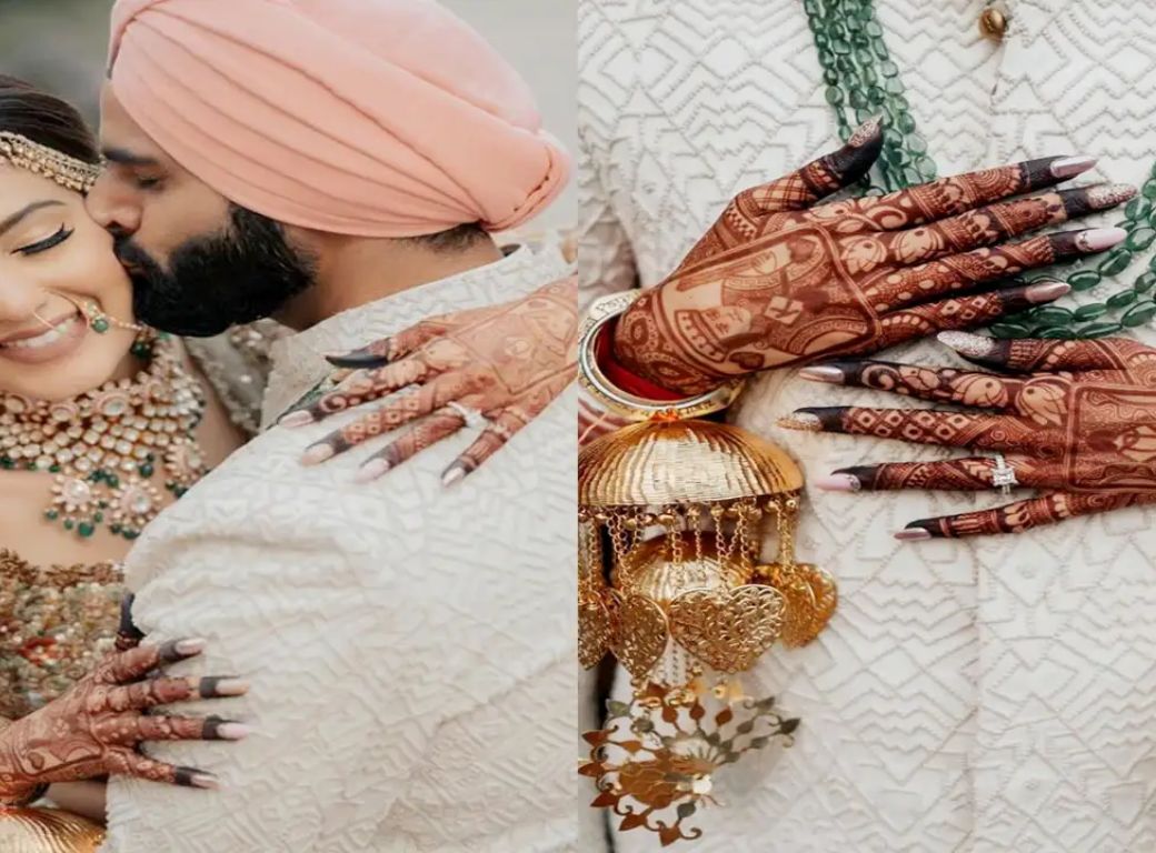 Mughal Style Mehndi Design