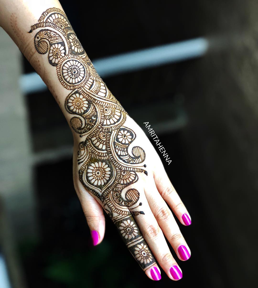 Navardev Mehndi Design Arabic