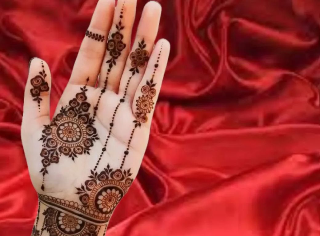 Royal Mehndi Design Front Hand