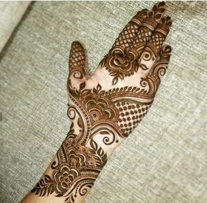 Pakistani Mehndi Design Front
