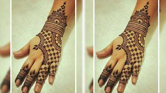 Stylish Attractive Stylish Bharwa Mehndi Design
